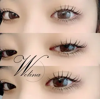 マツエク・マツパ Welina HIROのマツエク・マツパデザイン