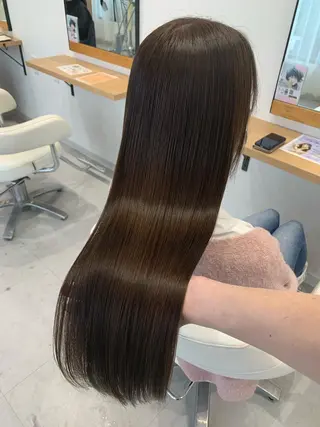 ロング 美髪と似合わせのサロンenn(エン)所属・ENN藤本 大輝艶感カラーのヘアスタイル