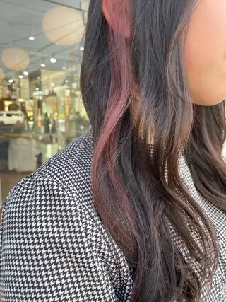 ロング カラー Canon/ インナーカラー/四条のヘアスタイル