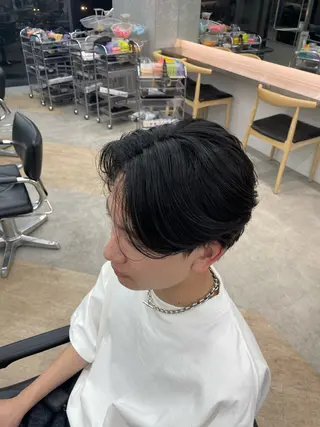 メンズ メンズ/シャドウ/ 波巻き/kyogoのヘアスタイル