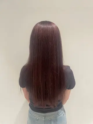 ロング カラー 🎀 三浦 夢花のヘアスタイル