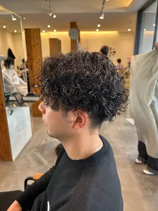 ショート パーマ くろだ まみのヘアスタイル