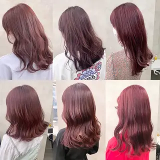 ミディアム カラー I'S.横浜所属・赤み消しカラー 🍀JUNKIのヘアスタイル