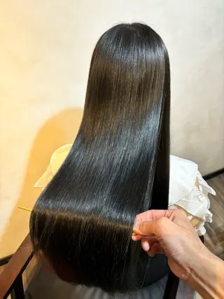 ロング 美髪矯正 🌈髪質改善 山下のヘアスタイル