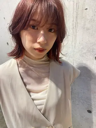 セミロング 梅田美容室/カット /Maoのヘアスタイル