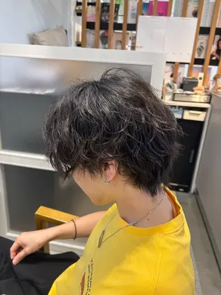 パーマ メンズ 小林 杏莉のヘアスタイル
