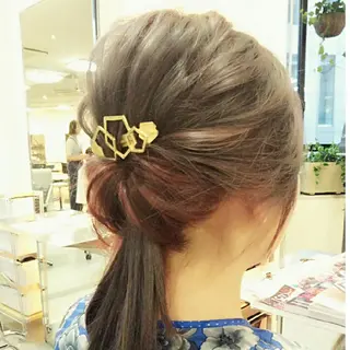 カラー ヘアアレンジ 艶髪サラサラカラー 🌈前原健吾のヘアスタイル