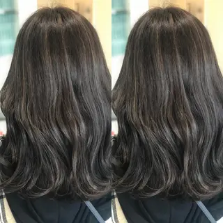 ロング カラー Snaly カラー特化ページのヘアスタイル