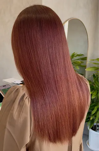 ロング カラー Eleanor枚方店 店長　飛鳥　薫のヘアスタイル