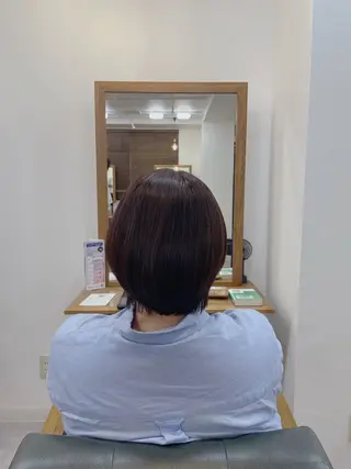 ショート モデル募集中lore 中村かれんのヘアスタイル