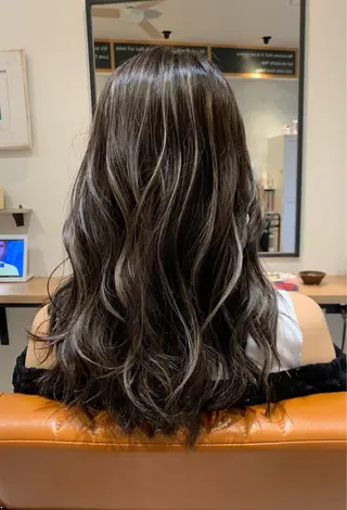 ロング カラー ヘアアレンジ Love＆Hair DIVE所属・大阪美容師/ 山元天翔のヘアスタイル