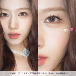 マツエク・マツパ H e l l a所属・まつげパーマ／眉毛 H e l l aの眉毛・アイブロウイメージ