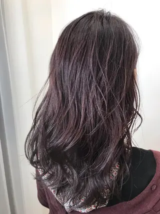 ロング カラー 酸性ストレート/ブリ ーチなし/中村 匠のヘアスタイル