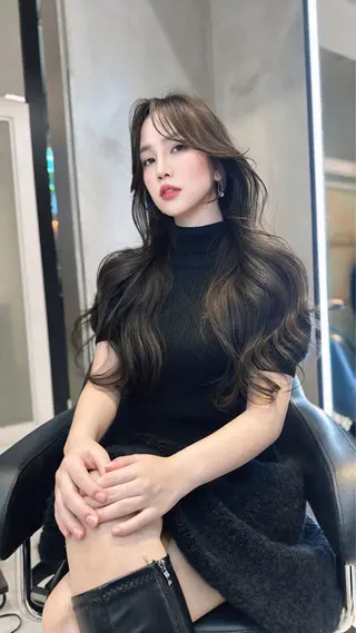 ロング 中韓🇨🇳🇰🇷 🤍TAKAHIROのヘアスタイル