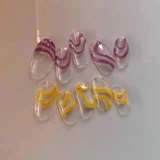 ネイル ｋａｏ ⁎⁺˳✧༚のネイルデザイン