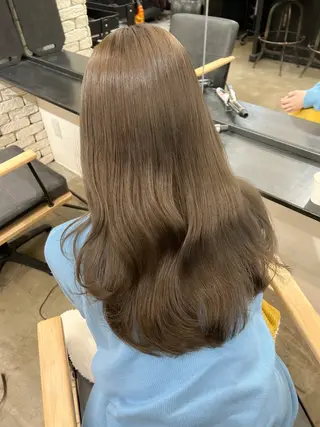 ロング カラー 地毛風艶カラー🌿 喜多夏海のヘアスタイル
