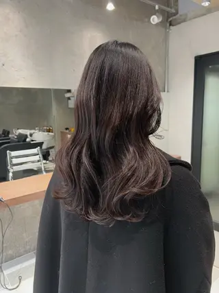 セミロング nok所属・nok kaoriのヘアスタイル