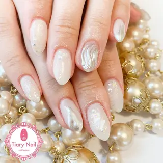 ネイル 💗🪽Tiary Nail🪽💗のネイルデザイン