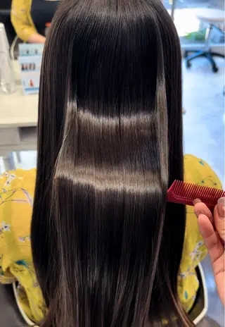 ロング カラー 💘韓国カラー💘 クルミのヘアスタイル