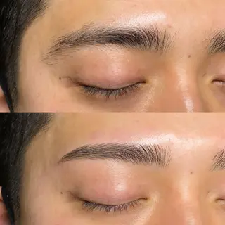 メンズ アイブロウ パリジェンヌ/眉毛 Lino柏 Yumeのマツエク・マツパデザイン