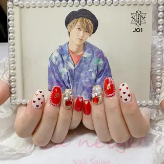 ネイル La neige* yuki 🥯🍑のネイルデザイン