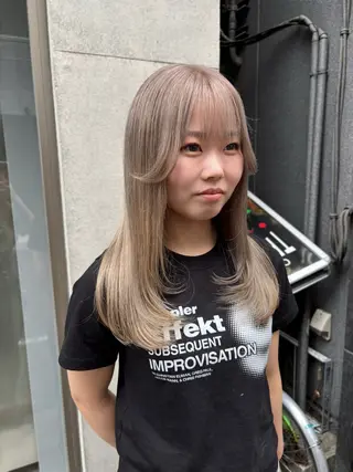 ロング カラー 艶髪カラー/ レイヤー/yuiのヘアスタイル