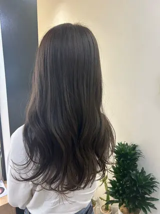 ロング カラー hub hair レイヤー/透明感のヘアスタイル