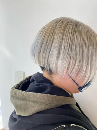 ショート カラー オスズ 🎀´-のヘアスタイル