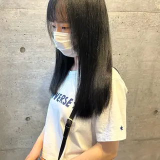 ロング 後藤紗英/髪質改善 /オリーブベージュのヘアスタイル