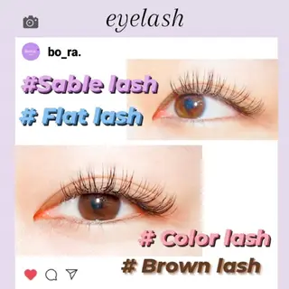 マツエク・マツパ 💜bora .のネイルデザイン