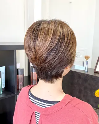 ショート 太田 未来のヘアスタイル