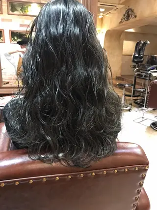 ロング パーマ DopeLIT モデル募集中のヘアスタイル