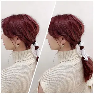 ロング カラー YUIMARL岡山店 MIRAIのヘアスタイル