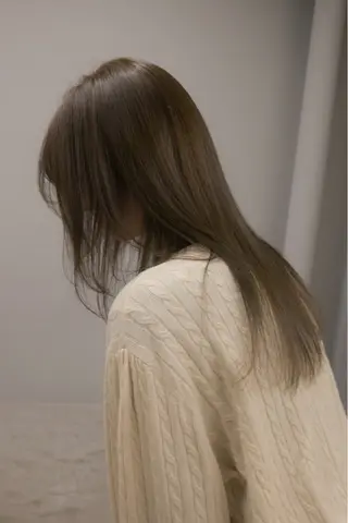 セミロング カラー 日南乃/柔らか ブラウンカラーのヘアスタイル