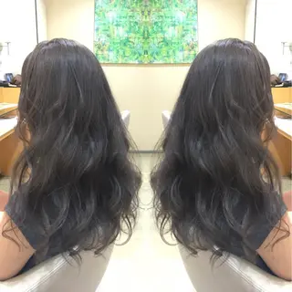 ロング カラー 🐝肥田 しょーと🐝のヘアスタイル