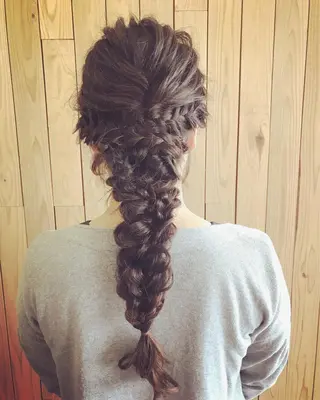 ロング @grace所属・@grace *HOSHIのヘアスタイル