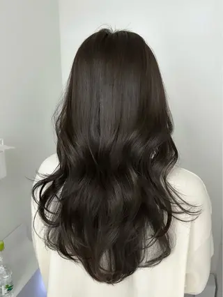 ロング カラー MOOD,所属・レイヤーカット/銀座 TAROのヘアスタイル