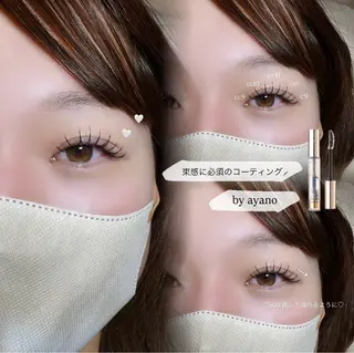 マツエク・マツパ neuu. ayanoのマツエク・マツパデザイン