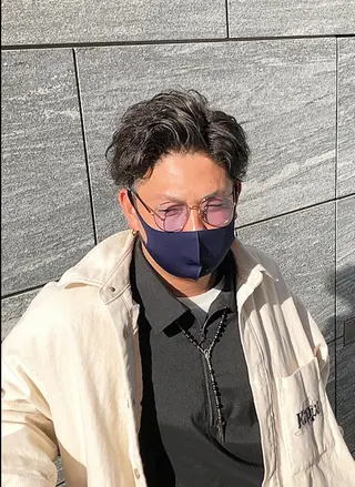 パーマ メンズ Le'a所属・渋谷/フェード/ 國分 翔のヘアスタイル