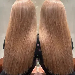 ロング カラー Ma cherie by Lond所属・ハイトーン/ ブリーチAikaのヘアスタイル