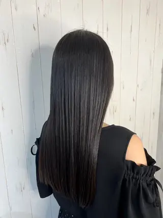 ロング カラー ayame りくのヘアスタイル