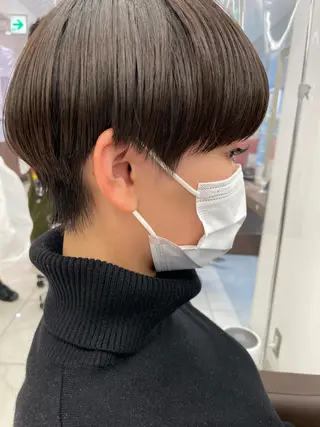 ショート 福島成美/髪質改善 縮毛矯正/カラーのヘアスタイル
