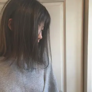 ミディアム 🌸ハイトーン 新田 廉 🌸のヘアスタイル