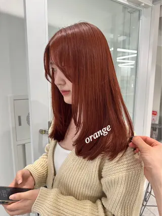 ロング カラー ヘアアレンジ 韓国風グレージュ 🤍たくみ🤍のヘアスタイル