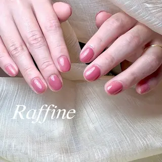 ネイル RAFFINE 月🦋🩵のネイルデザイン