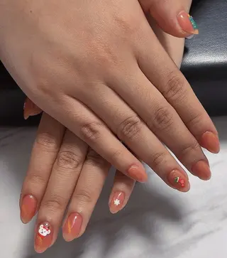 ネイル しょう えんきんのネイルデザイン