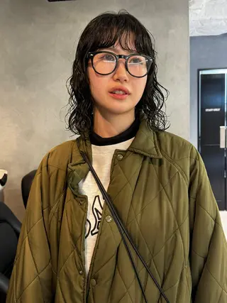 ミディアム パーマ 🌿【パーマ美容師】 カイチ🌿のヘアスタイル