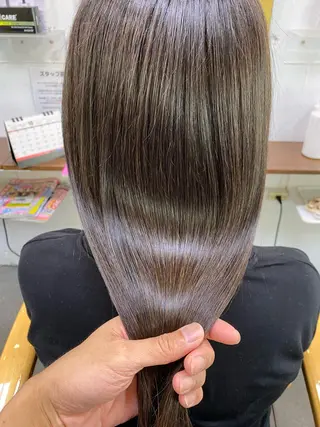 ロング カラー 【髪質改善】に特化 オリーブオイルクラブのヘアスタイル