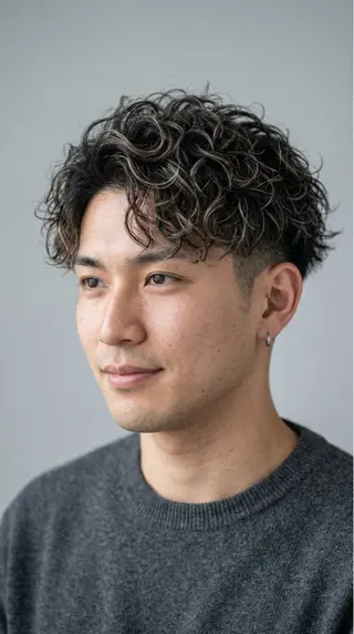 ショート パーマ メンズ 🔮メンズ縮毛矯正 メンズパーマ💎竹永のヘアスタイル