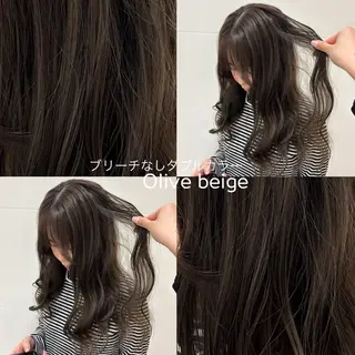 ミディアム カラー 🫧🎀SARA/ ブリーチ/金山💓のヘアスタイル